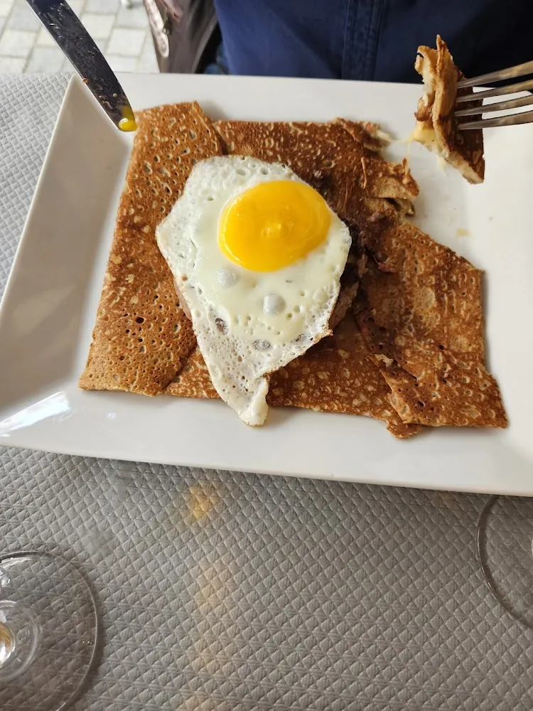 Galette Steak Haché Œuf