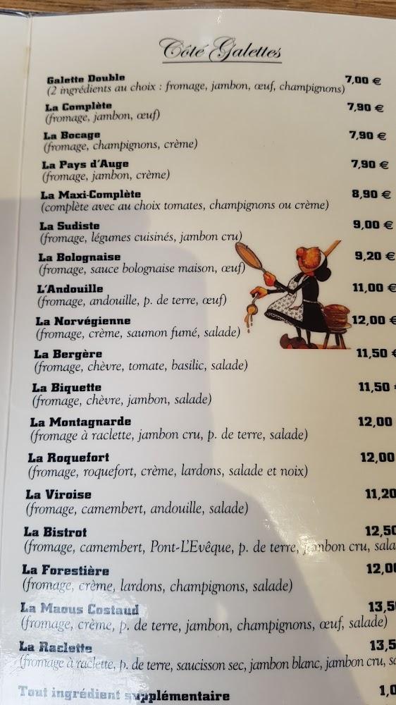 Crêperie Greenwich - Menu Image 1